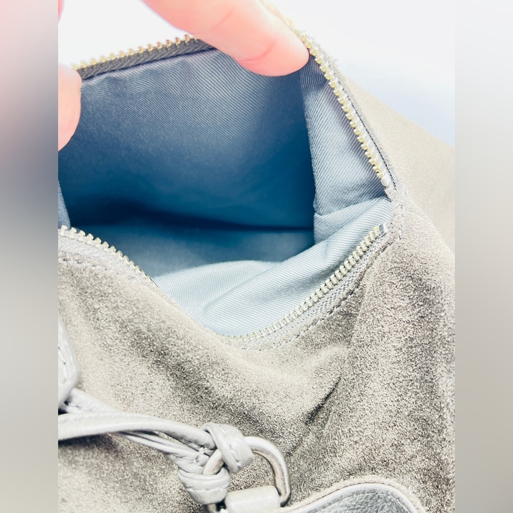 $15 WITH ANY REGULAR PRICE PURCHASE: FRYE Melissa Suede Hobo Bag - Picture 11 of 15